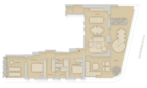 Pis de 128 m² a Madrid