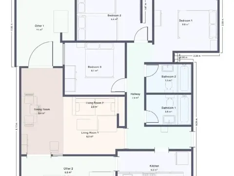Appartamento 85 m² a Rincón de la Victoria