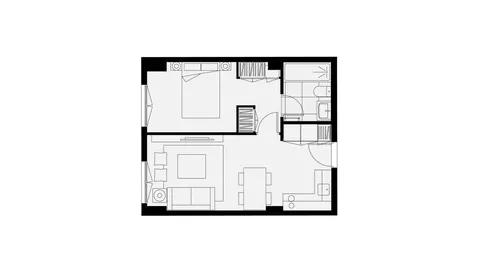 Pis de 31 m² a Madrid