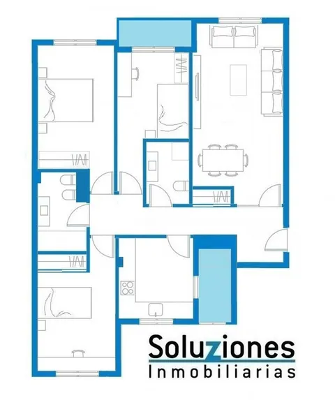 Appartement 96 m² à Albacete