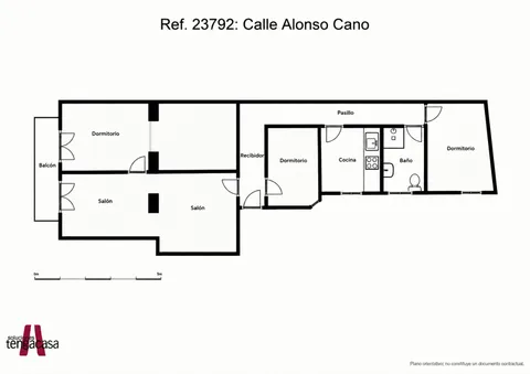 Pis de 87 m² a Madrid