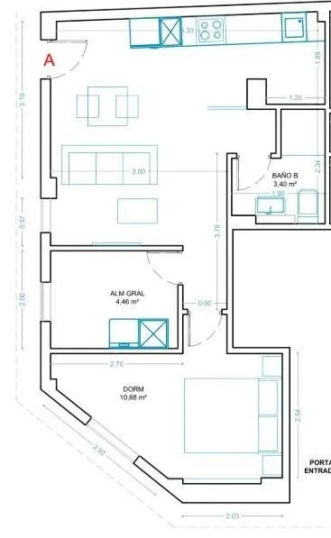 Appartamento 47 m² a Las Palmas de Gran Canaria