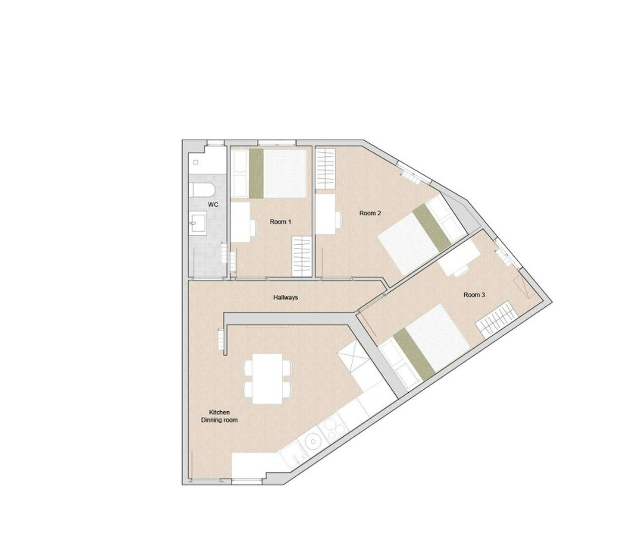 Habitació de lloguer, Madrid