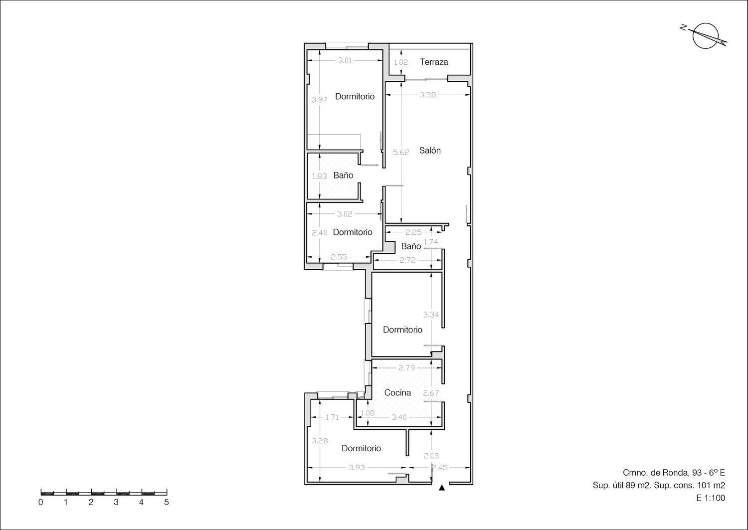 Appartamento 109 m² a Granada