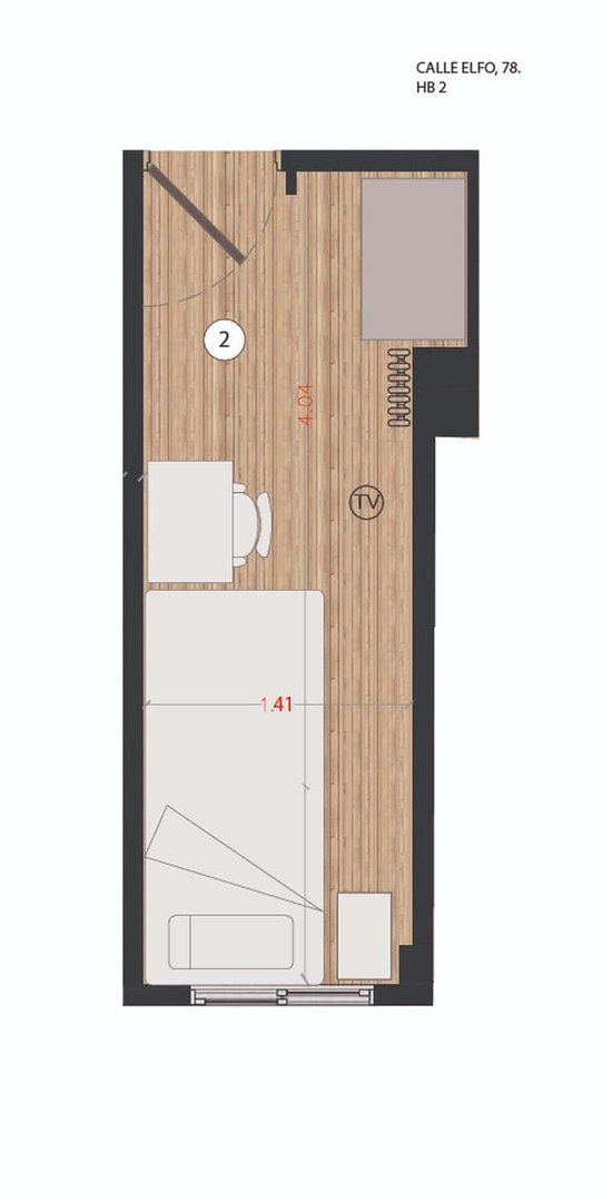 Habitació de lloguer, Madrid