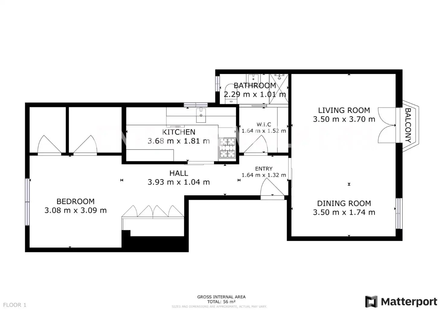 Piso de 50 m² en Barcelona