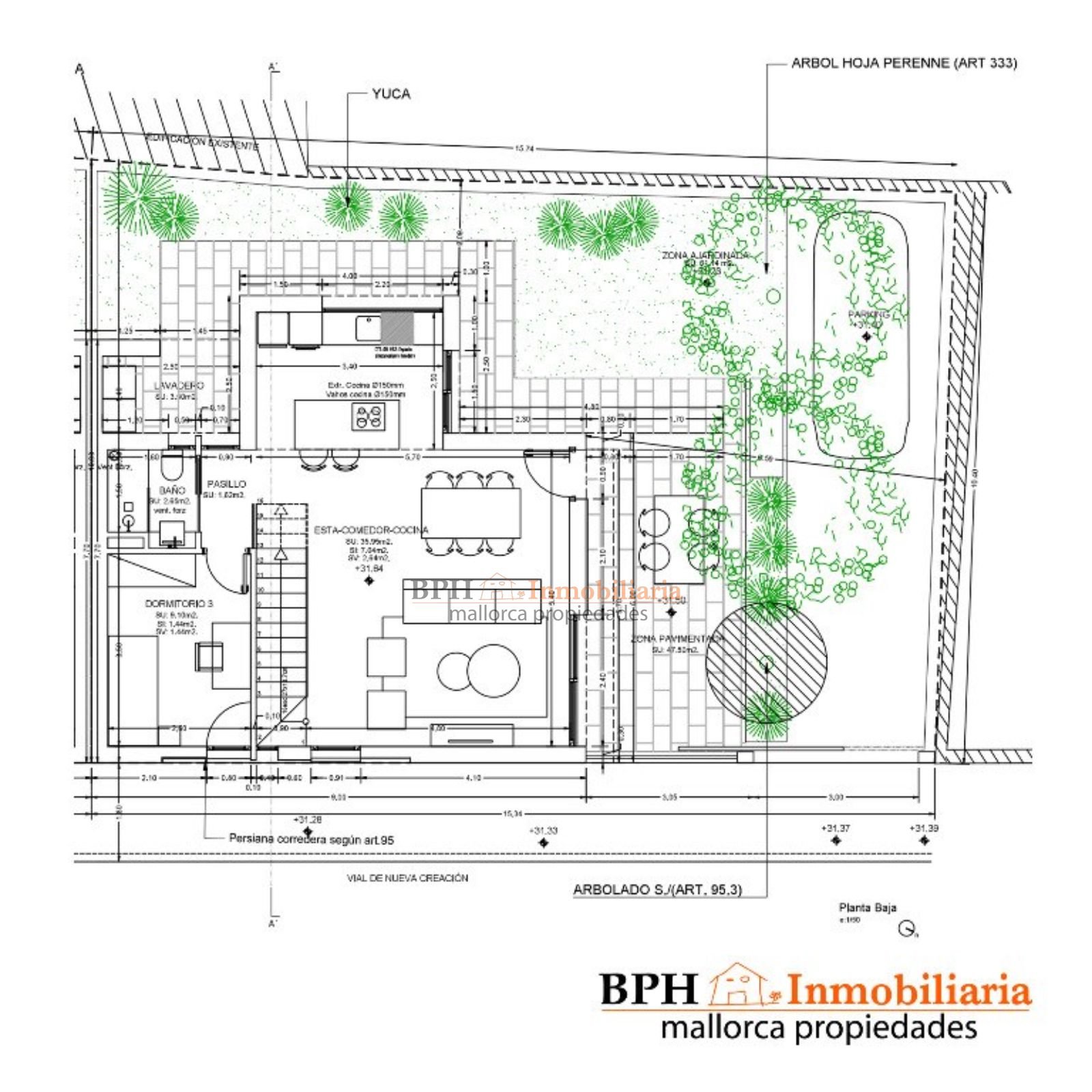 Piso de 200 m² en Palma