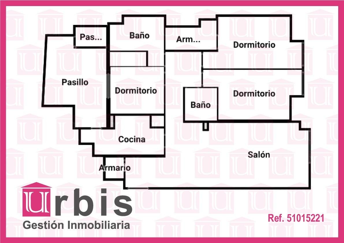Piso de 121 m² en Salamanca
