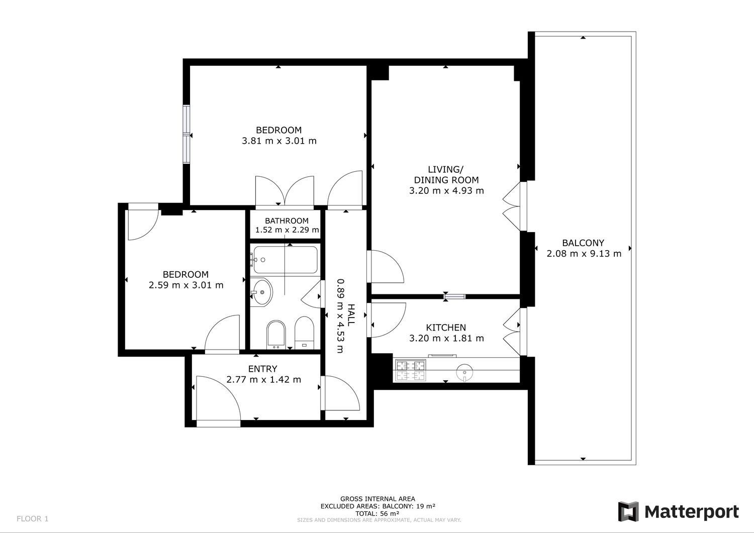 Wohnung 65 m² in Alba de Tormes