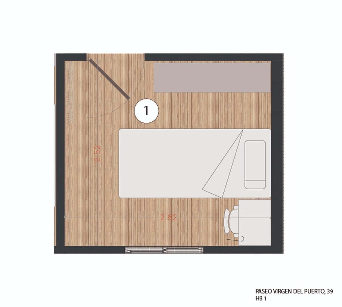 Habitació de lloguer, Madrid