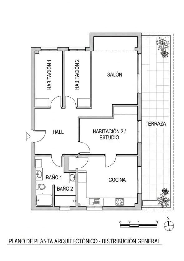 Piso de 90 m² en Jaca