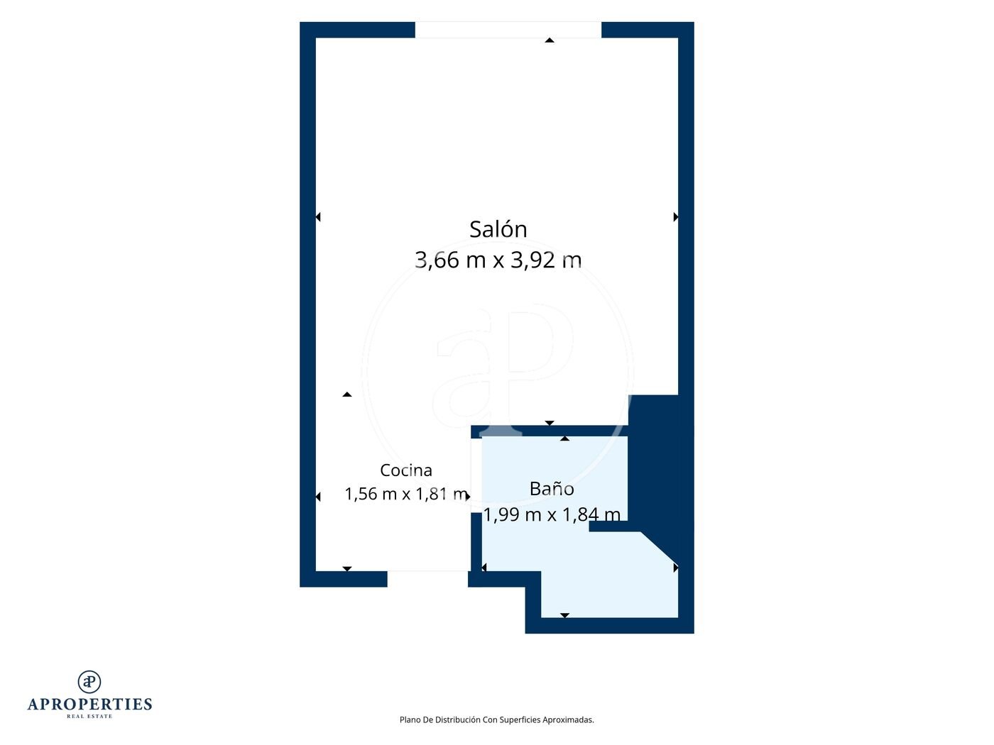 Flat 30 m² in Madrid