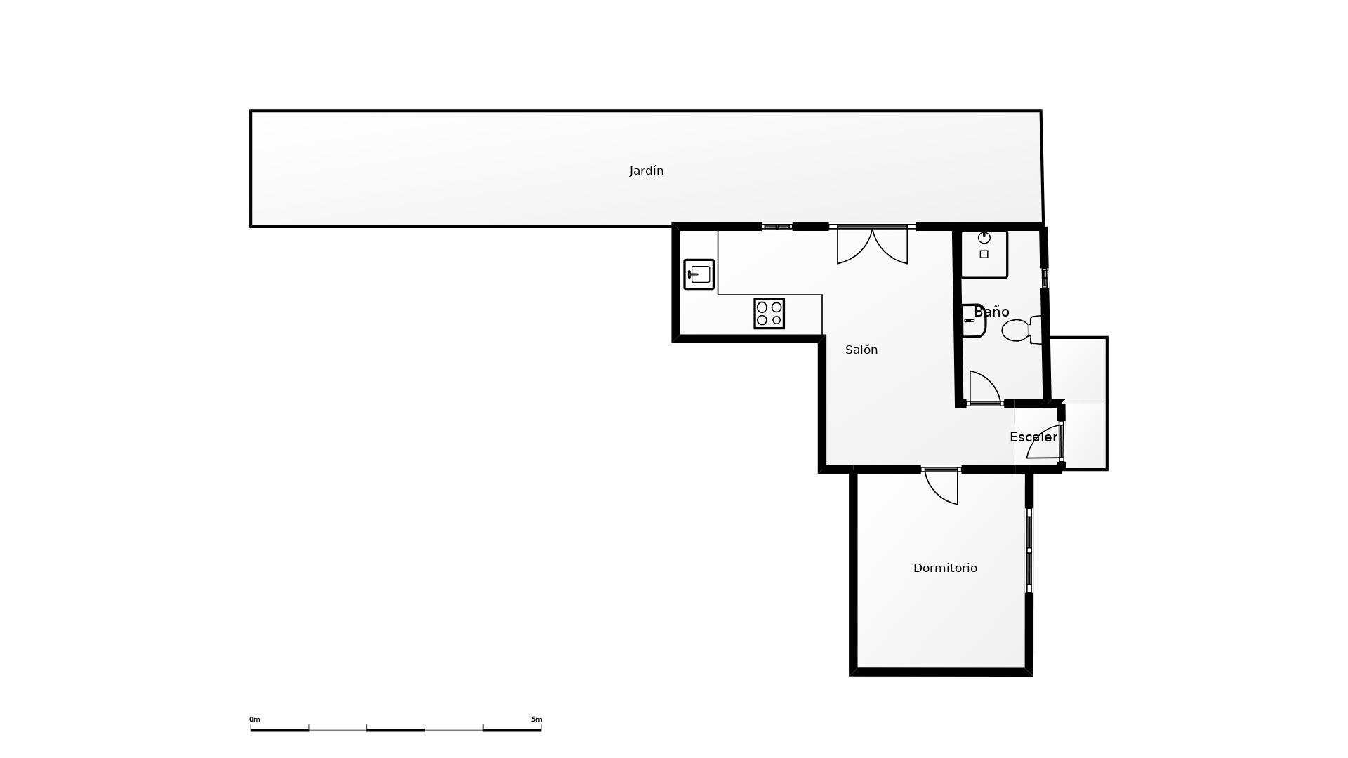 Piso de 44 m² en Barlovento