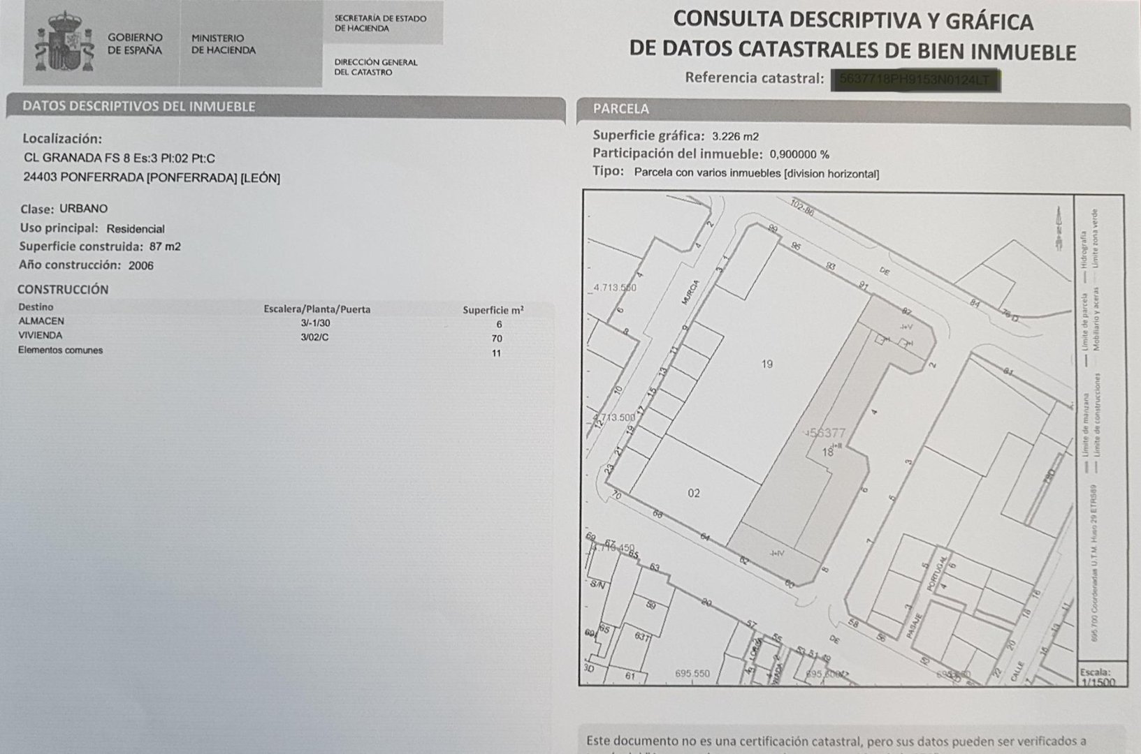 Pis de 70 m² a Ponferrada