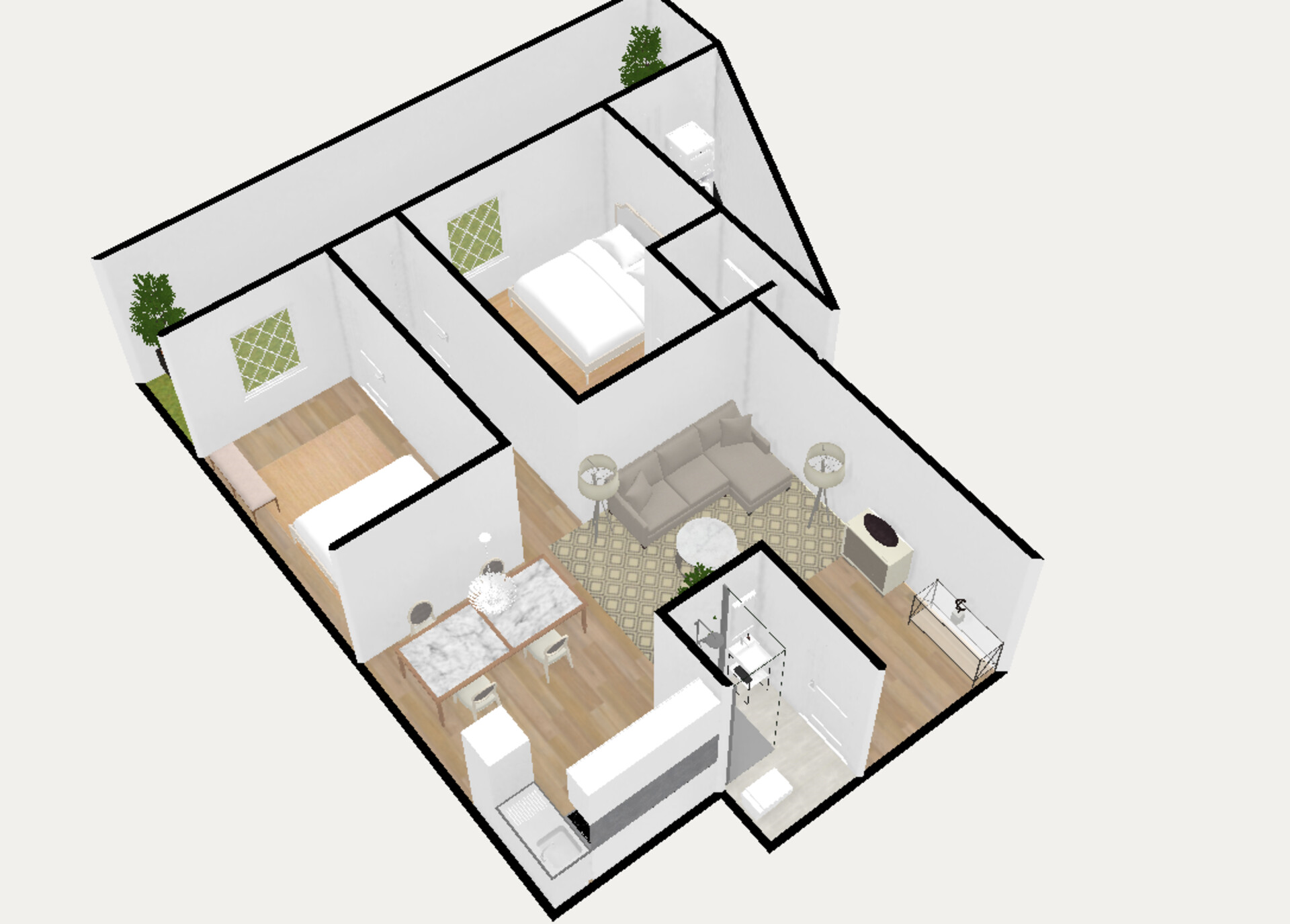 Wohnung 74 m² in Barcelona
