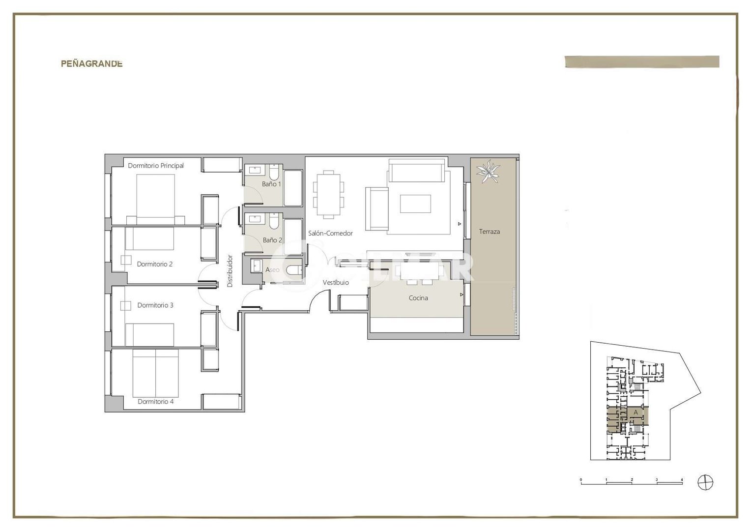 Piso de 238 m² en Madrid