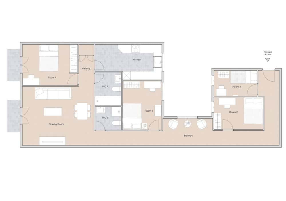 Habitació de lloguer, Barcelona