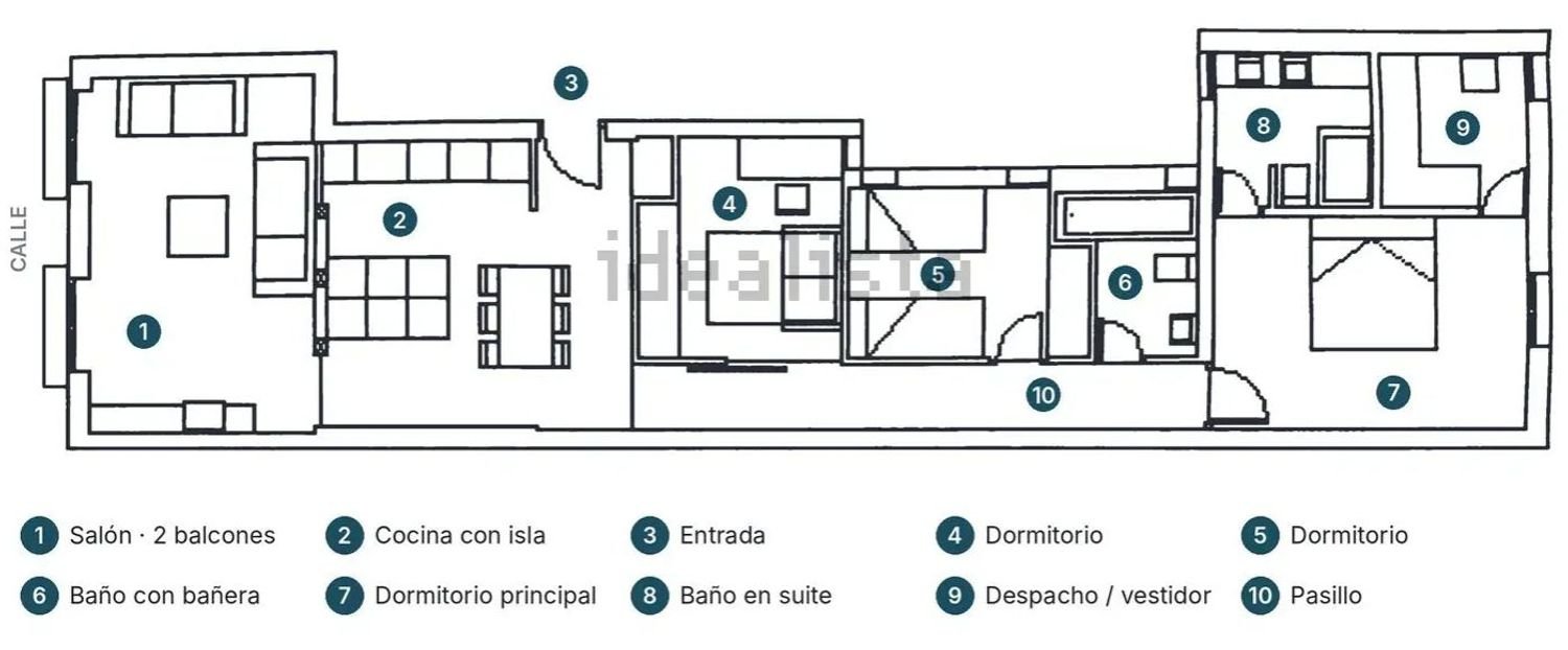 Appartamento 115 m² a Madrid