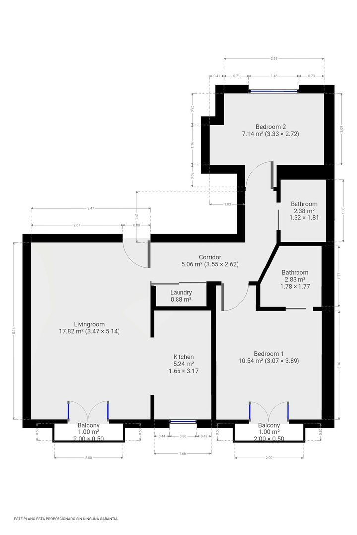 Pis de 65 m² a Barcelona
