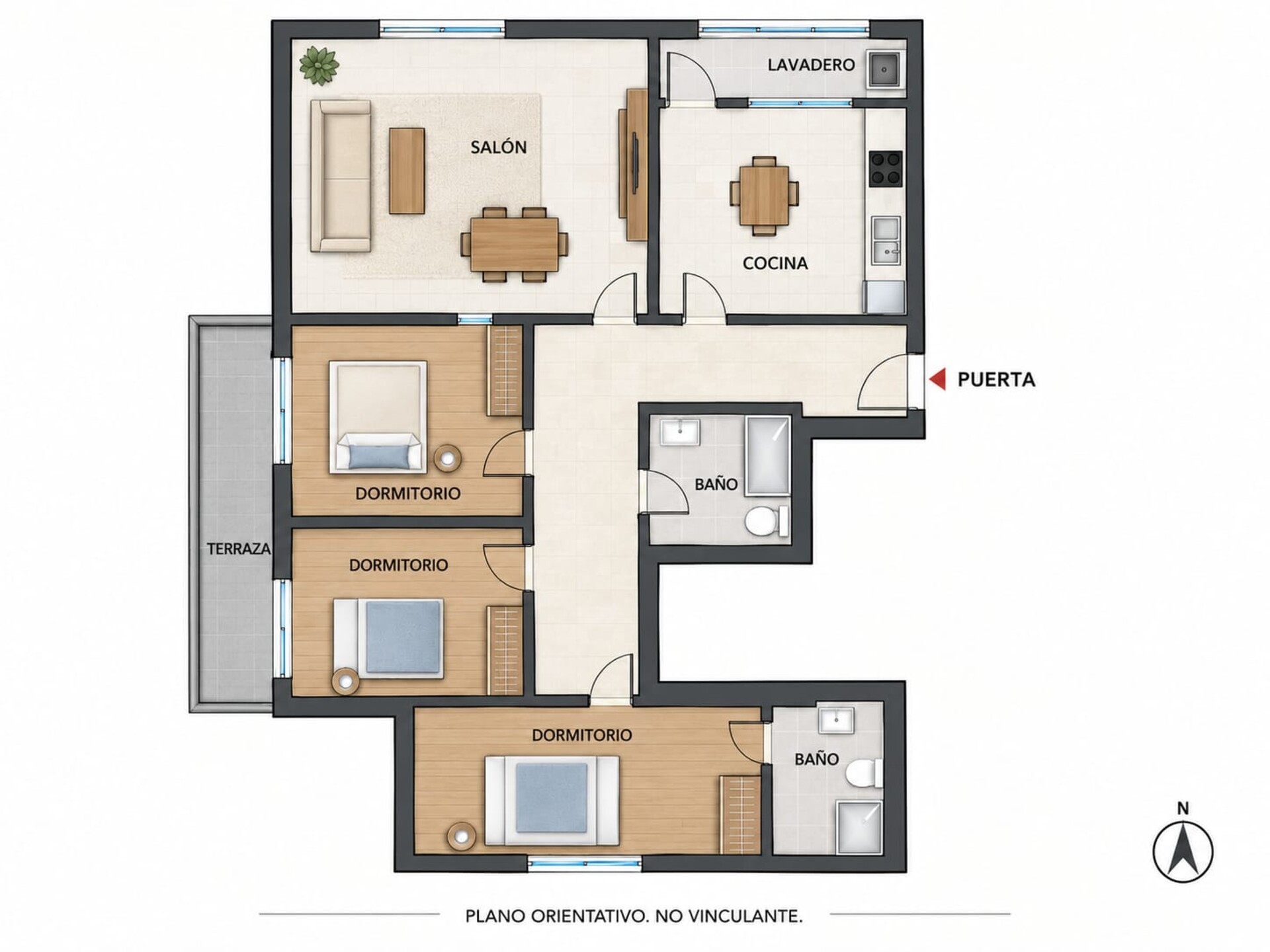 Piso de 112 m² en Granada