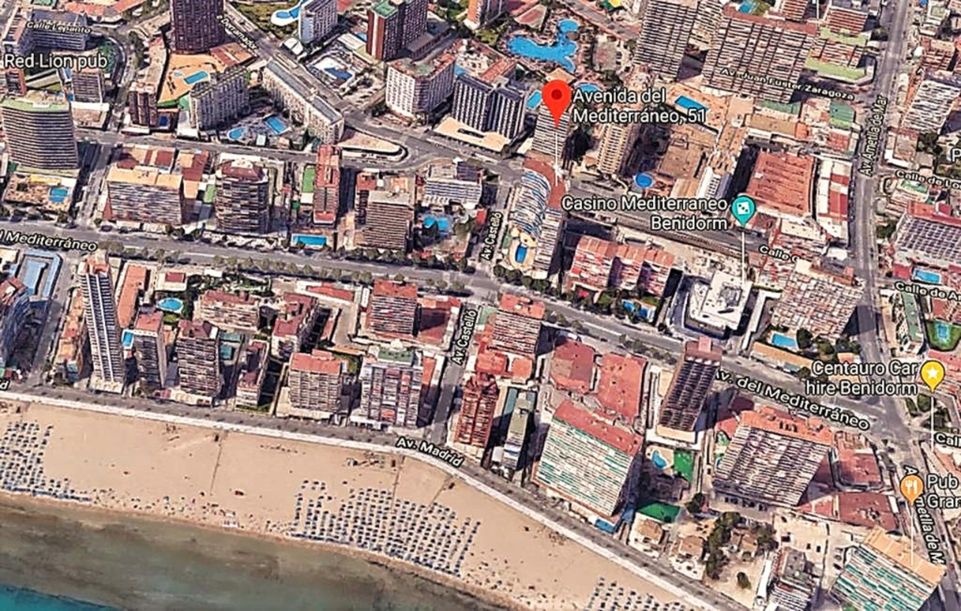 Piso de 50 m² en Benidorm