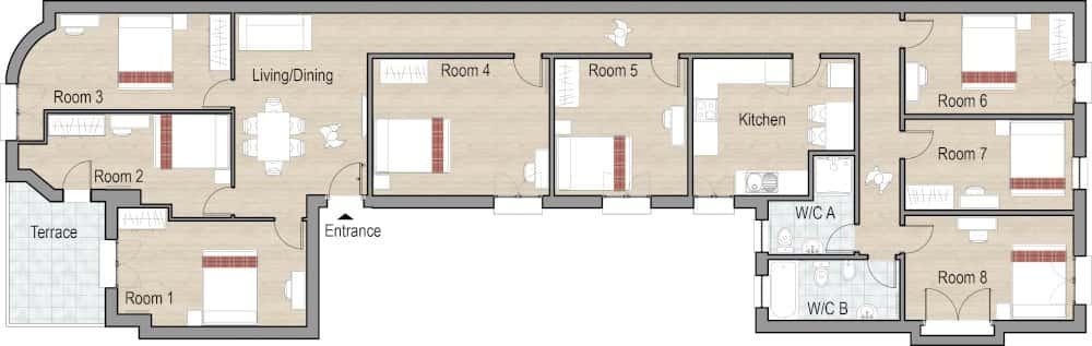 Habitació de lloguer, Madrid