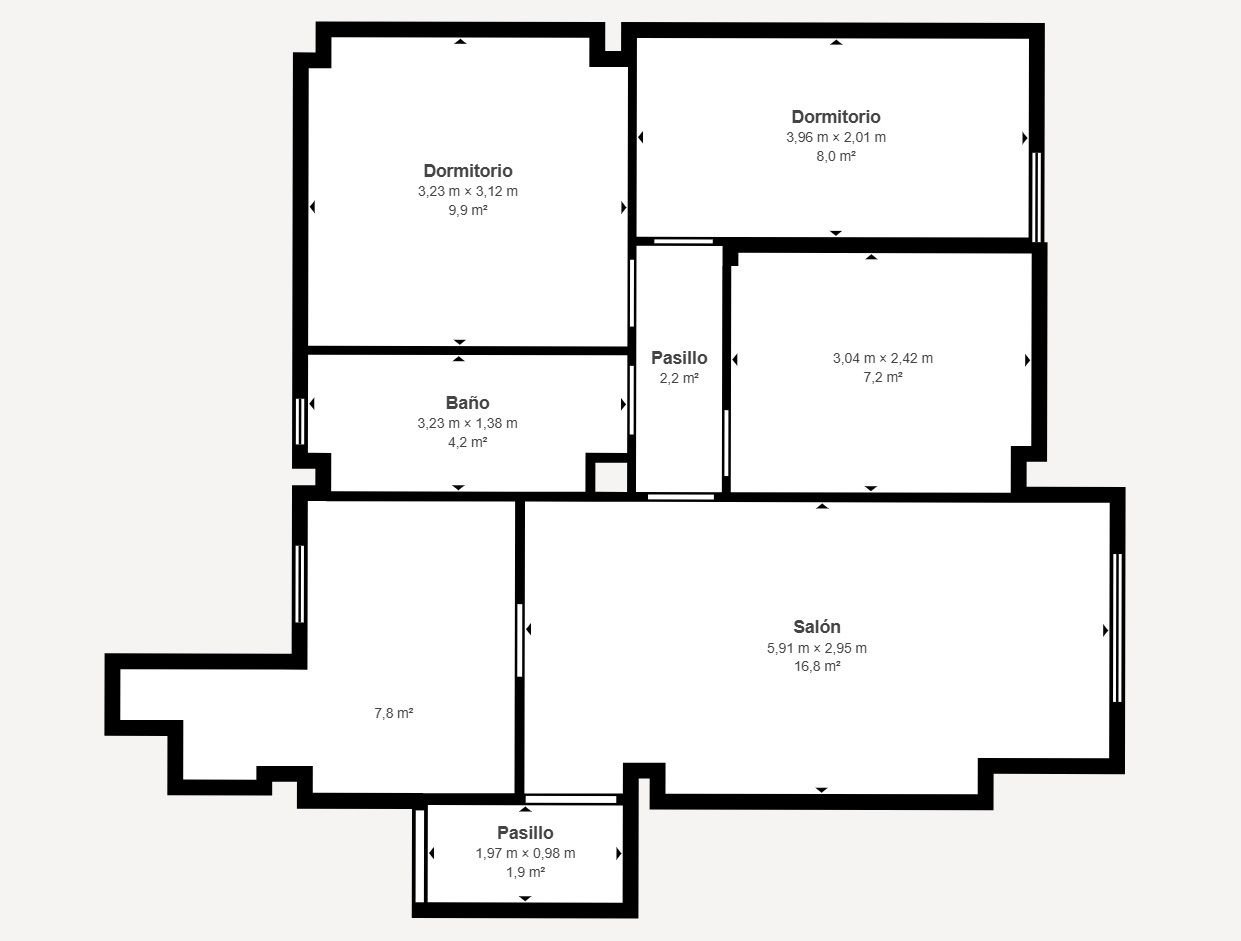 Pis de 72 m² a Sevilla