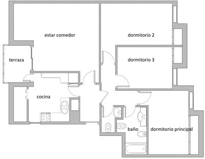 Habitación 95 m², Valladolid