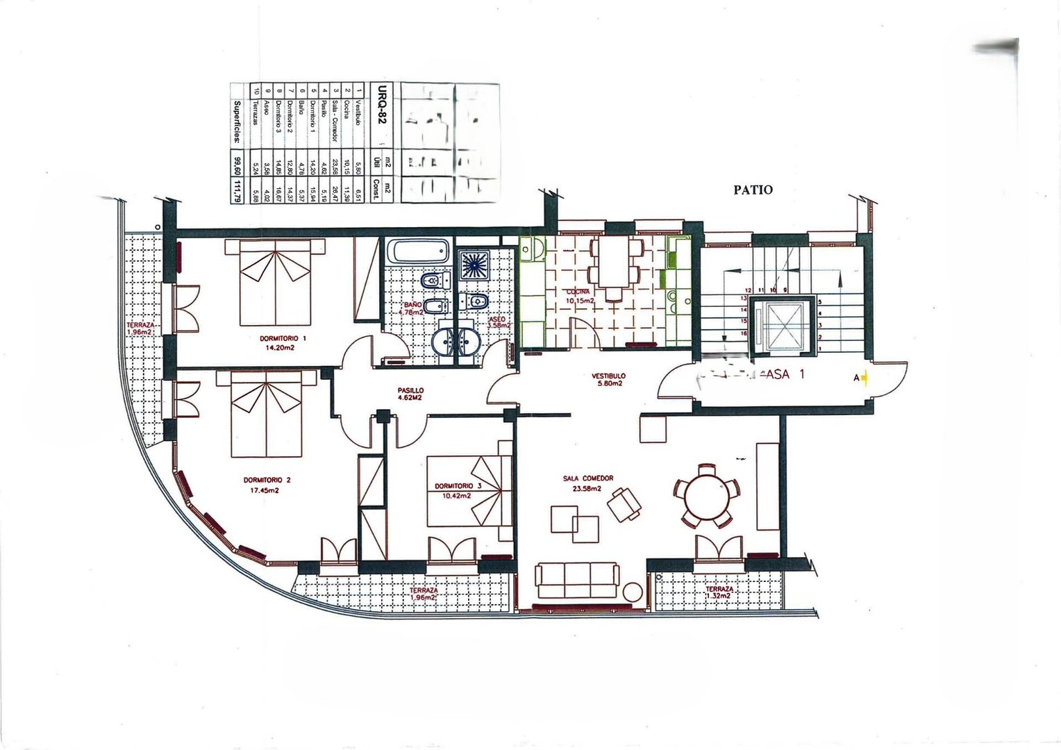 Pis de 115 m² a Bilbao