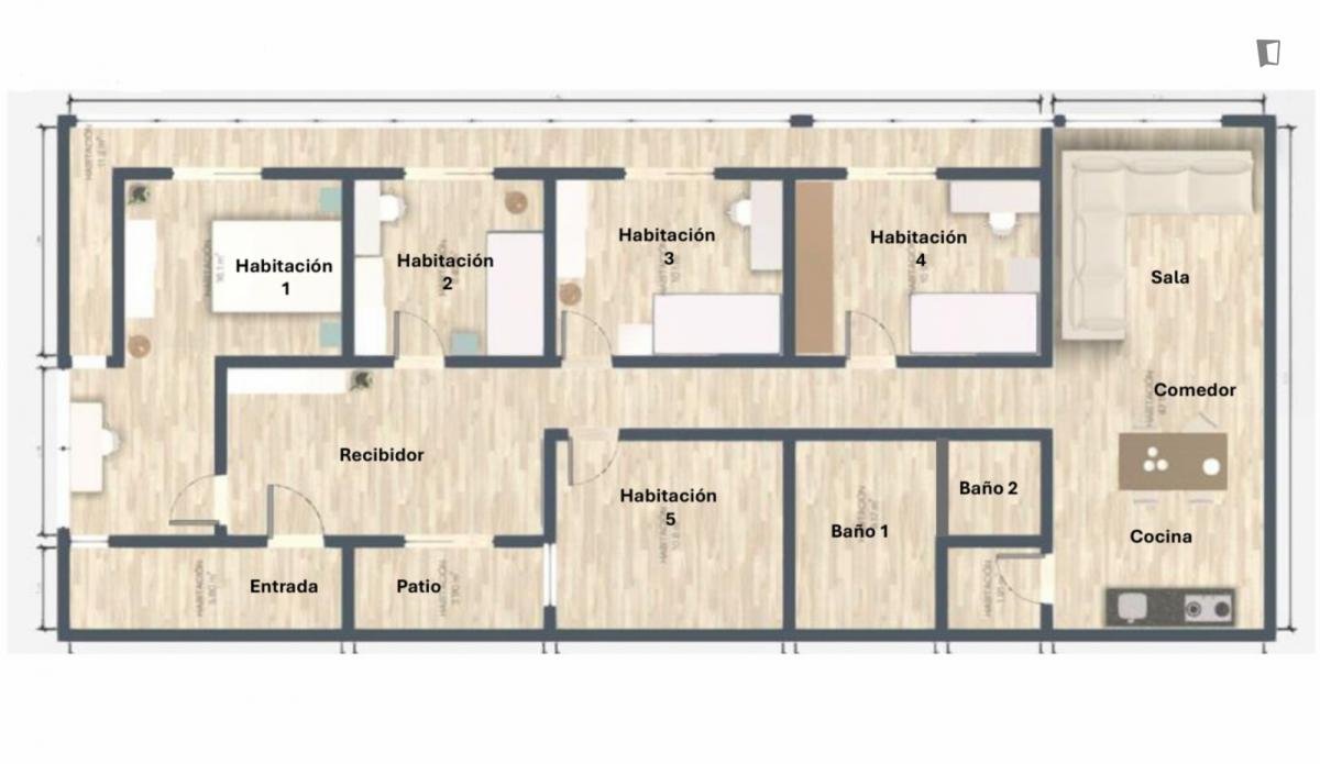 Habitación en alquiler, Sevilla