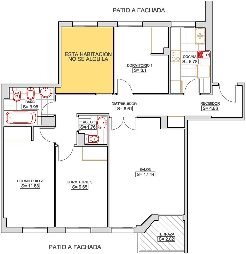 Piso de 106 m² en Motril