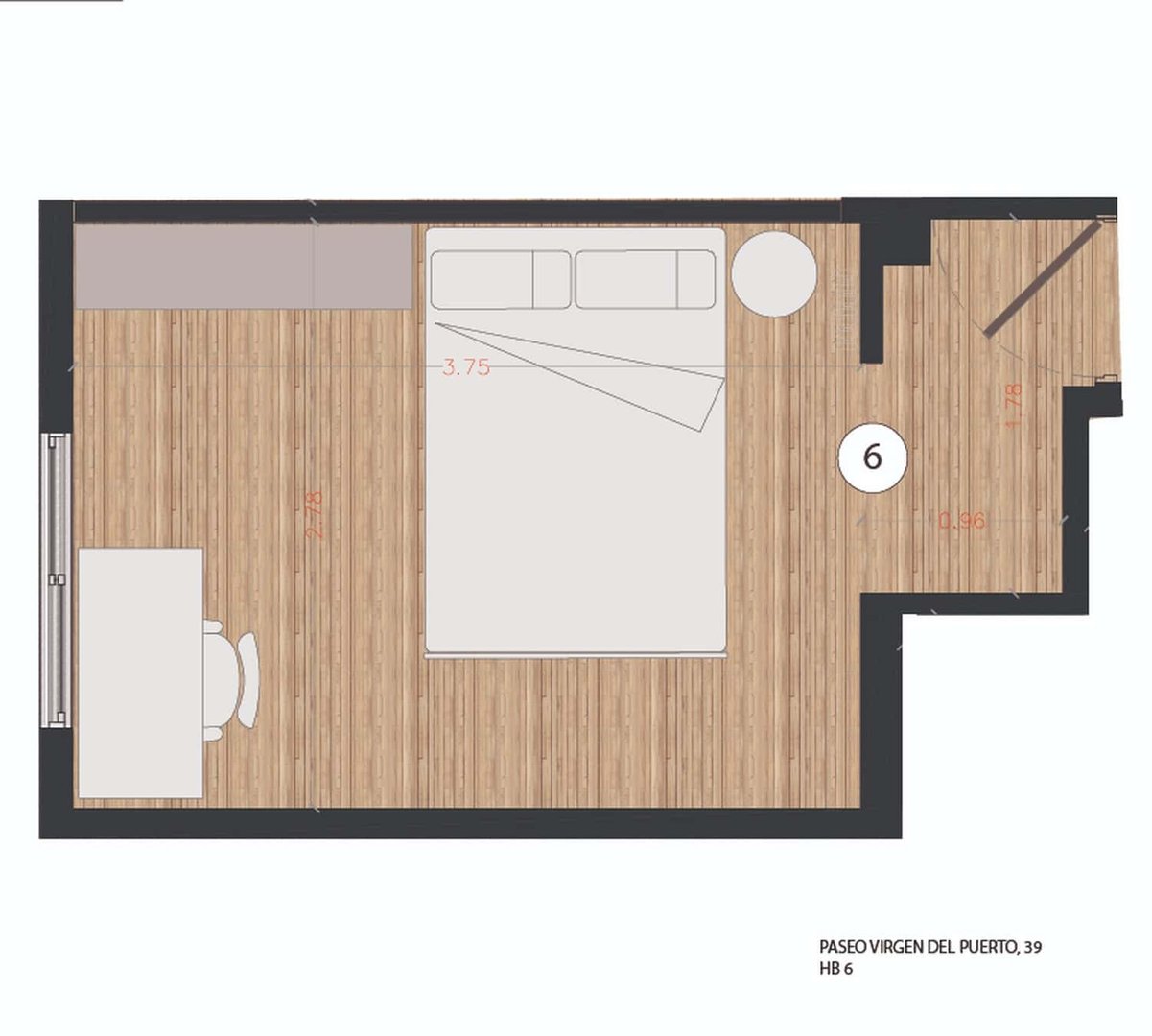 Zimmer zur Miete, Madrid