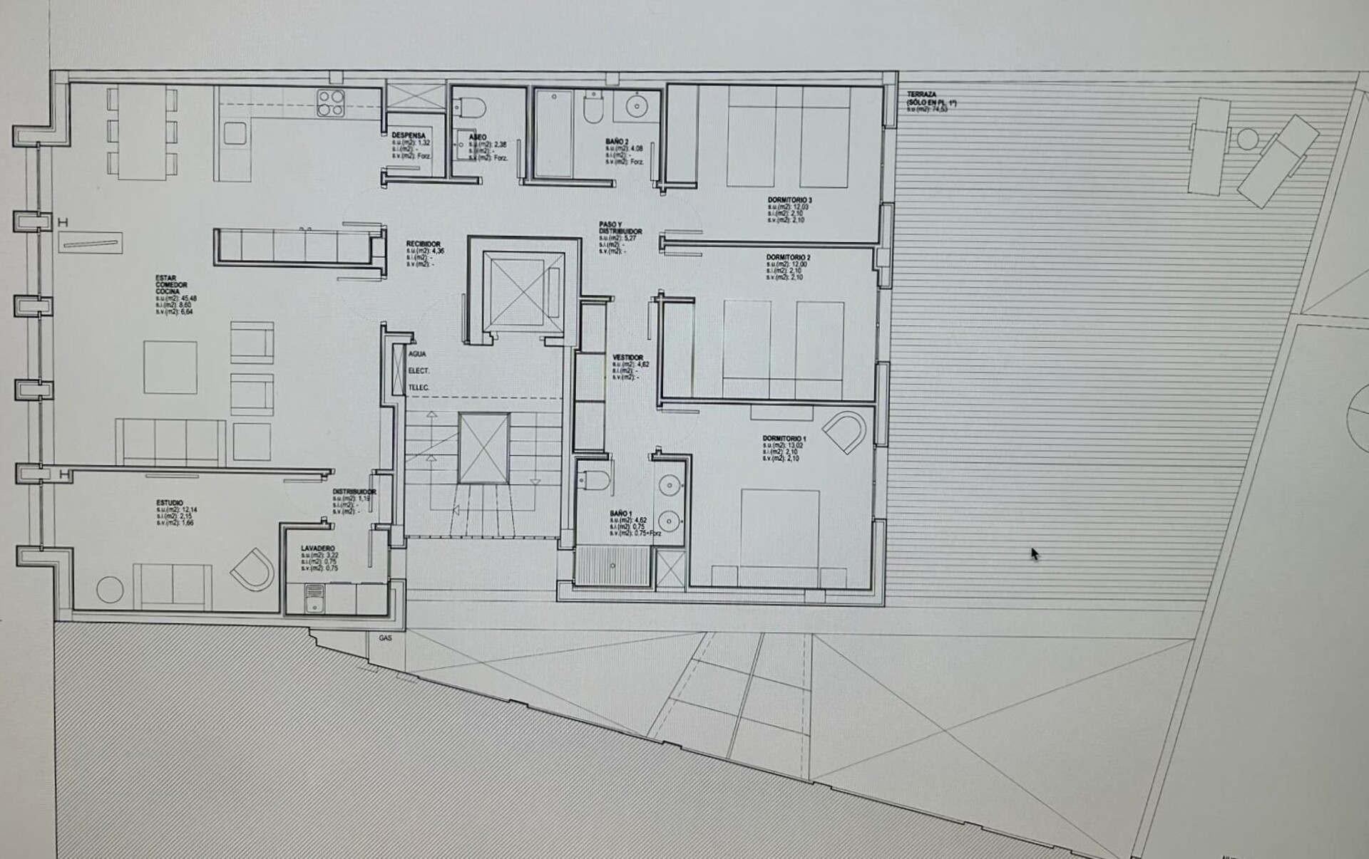 Piso de 225 m² en Palma