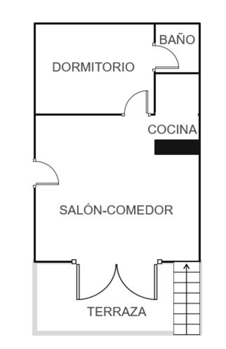 Wohnung 80 m² in Campos