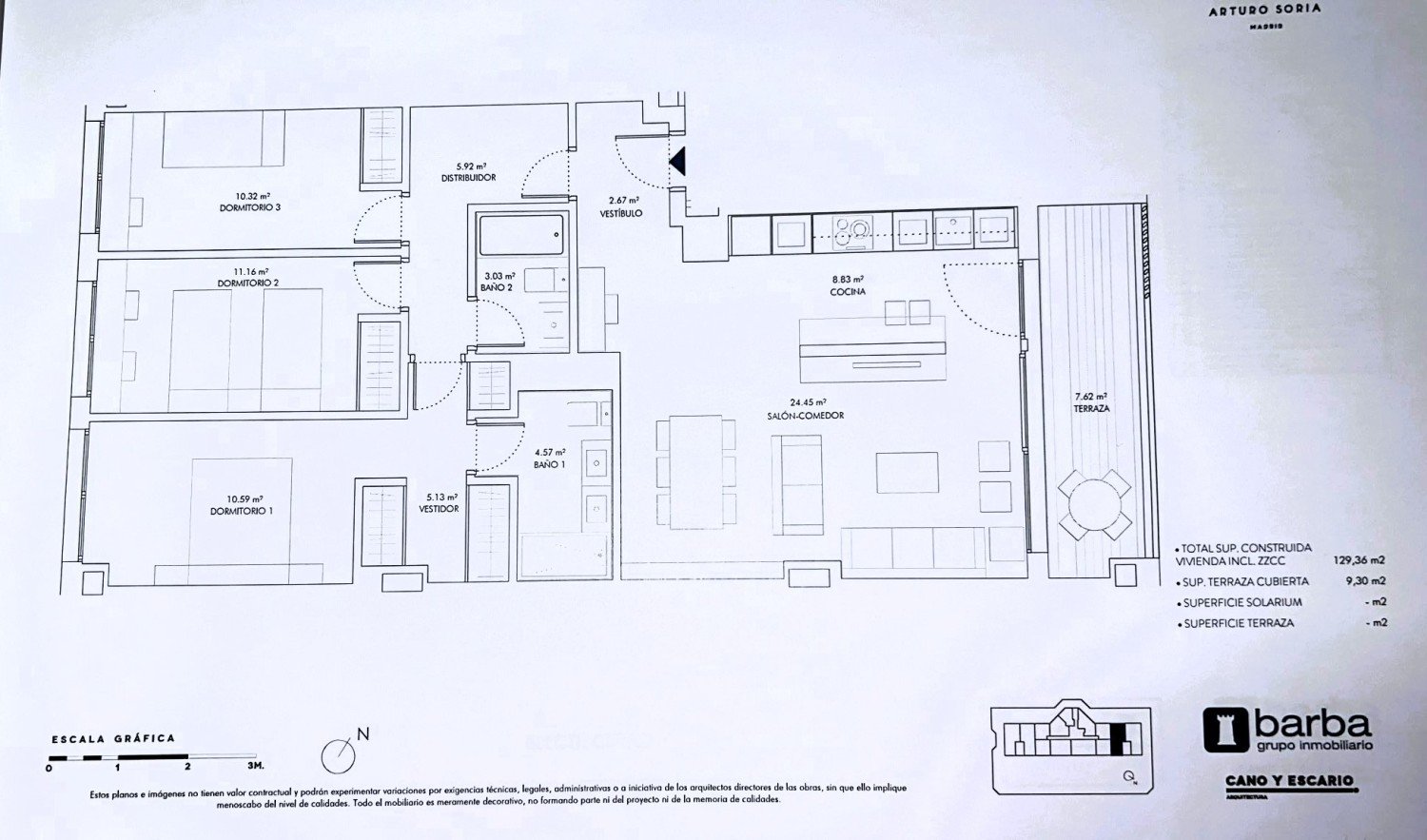 Appartamento 130 m² a Madrid