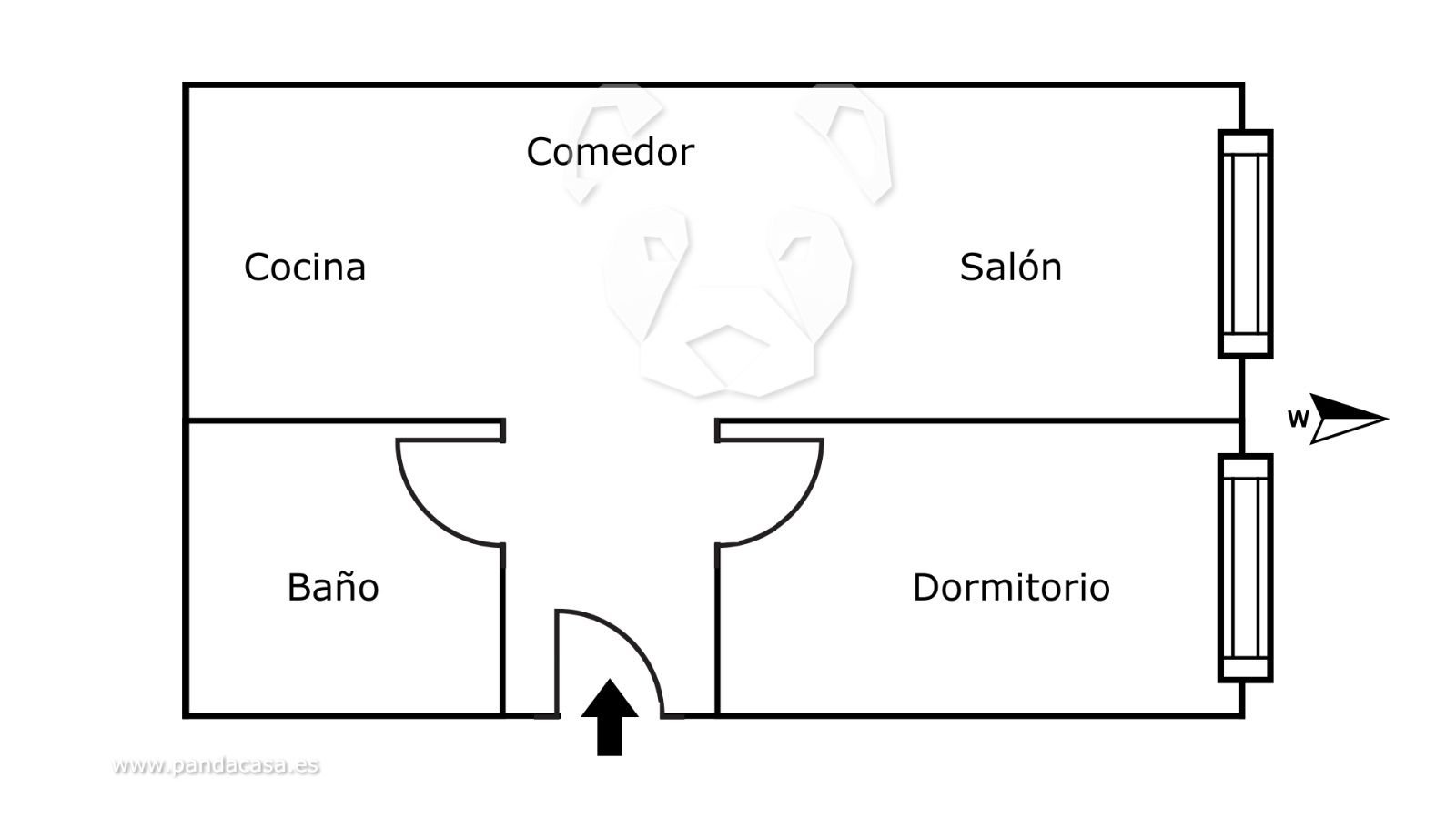 Appartamento 48 m² a Madrid