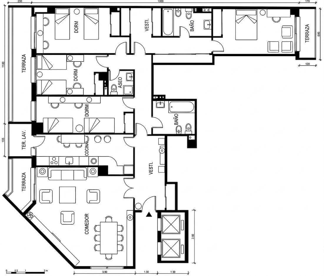 Wohnung 185 m² in Vigo