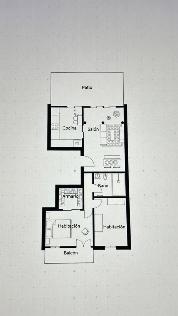 Piso de 101 m² en Ferrol