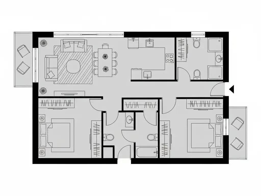 Piso de 72 m² en Estepona