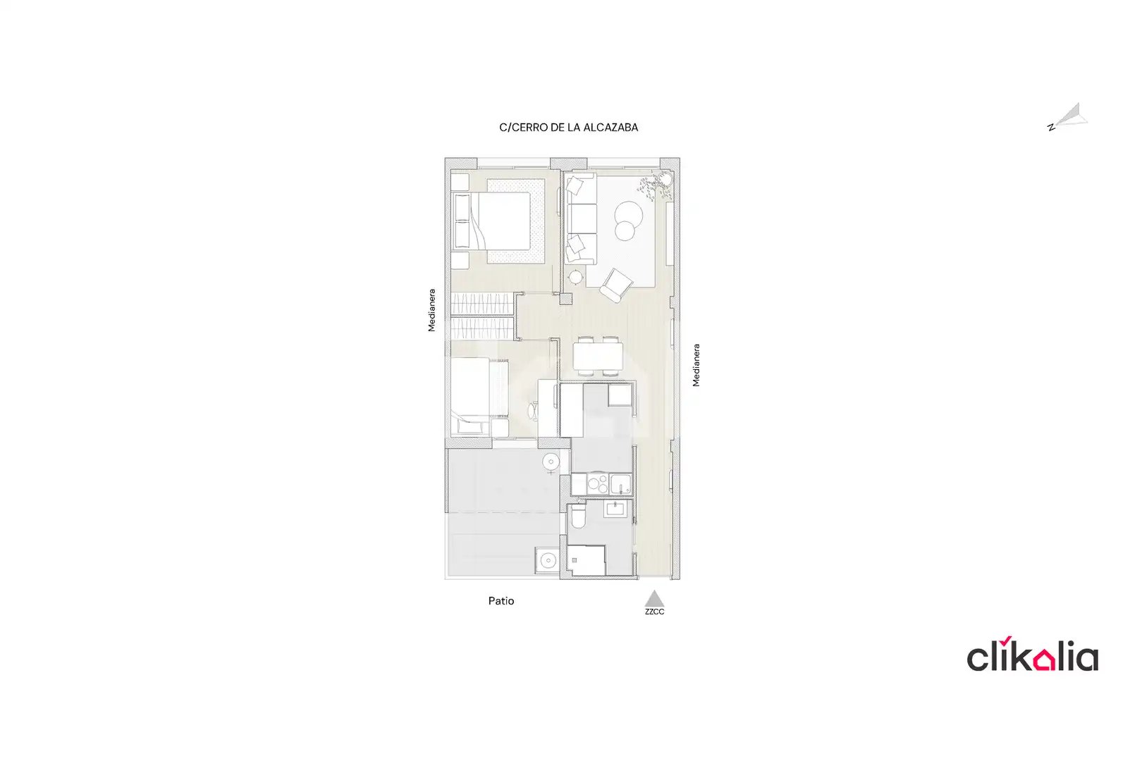 Pis de 80 m² a Madrid