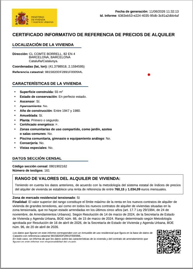 Appartamento 52 m² a Barcelona
