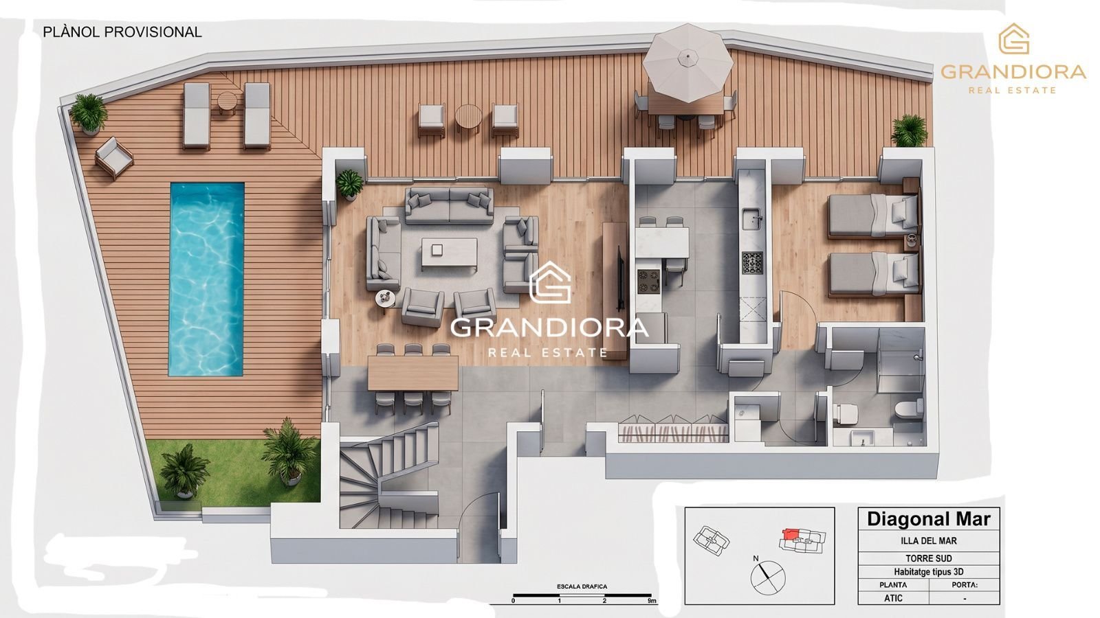Pis de 299 m² a Barcelona