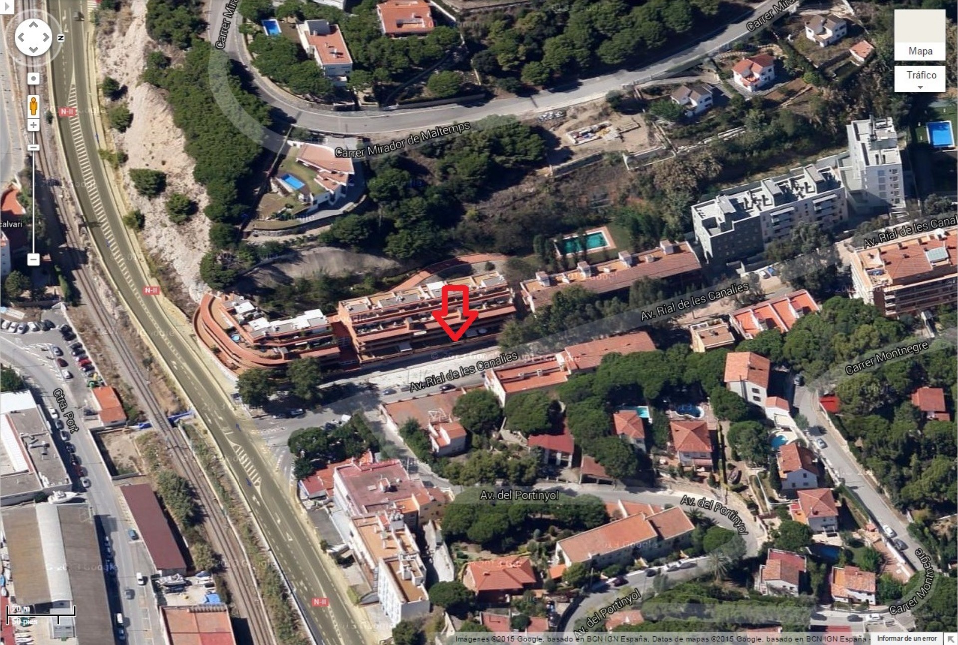Wohnung 41 m² in Arenys de Mar