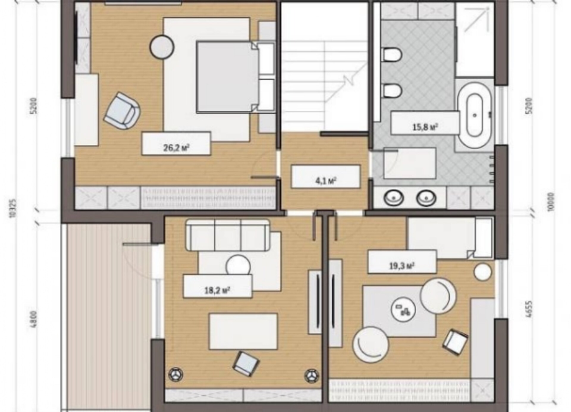 Piso de 85 m² en Granada