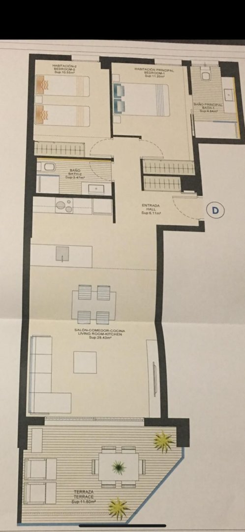 Pis de 98 m² a Alacant