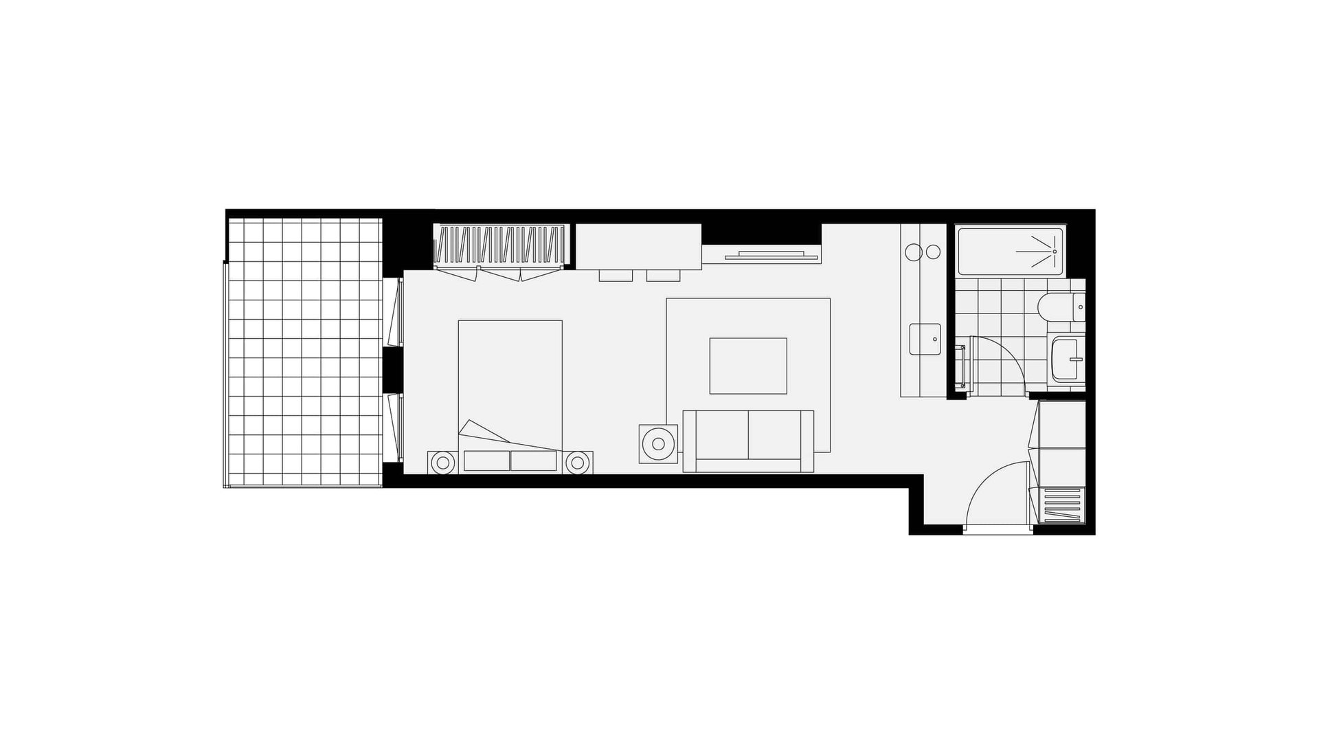 Pis de 27 m² a Madrid