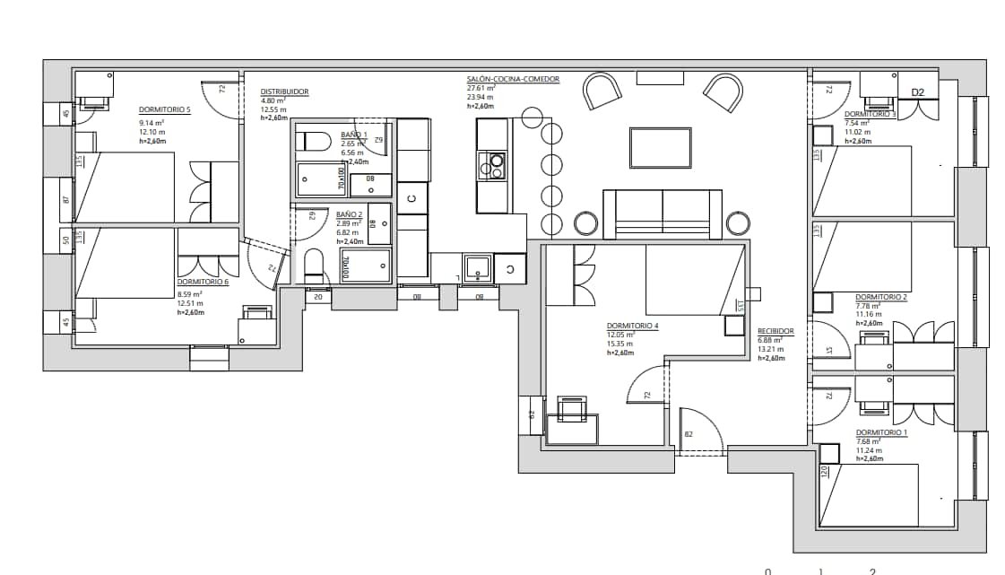 Habitació de lloguer, Madrid