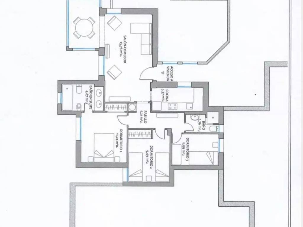 Piso de 87 m² en Mijas