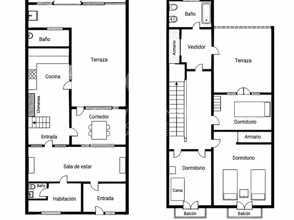 Casa de 135 m² en Alginet