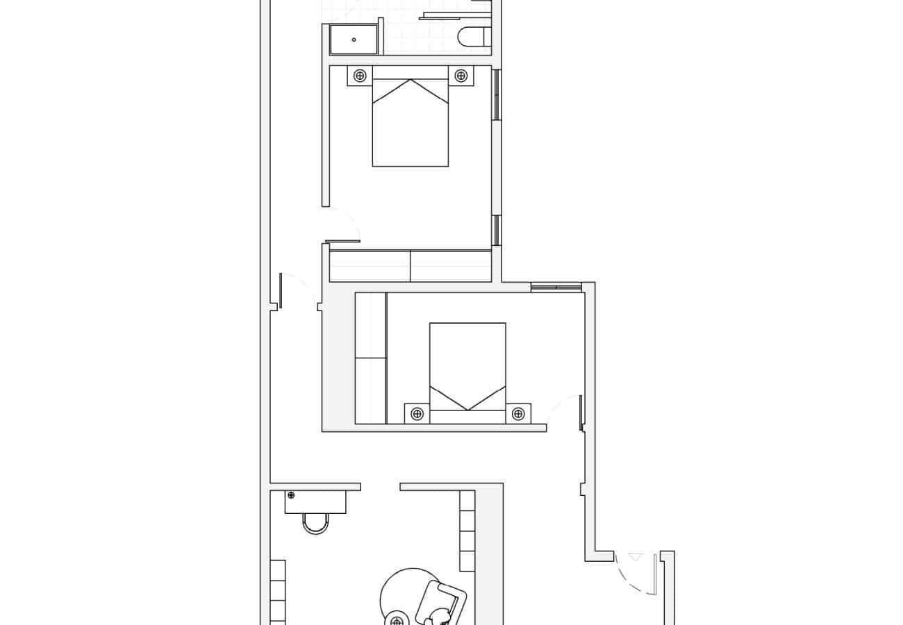 Pis de 85 m² a Madrid
